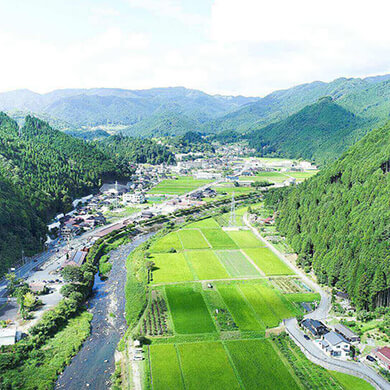 日本の田園風景